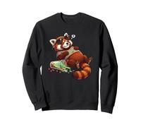 Red Panda Bubble Tea Boba Kawaii Filles Femmes Enfants Drôle Sweatshirt