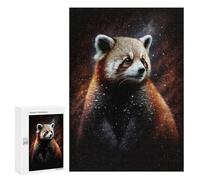 Red Panda Galaxy Portrait Puzzle 1000 Pièces Educa Jouet en Bois Cadeau Unique Décoration Intérieure Jeu Éducatif Challenge Toy Adultes Et Enfants À Partir De 14 Ans 300 PCS