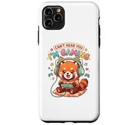 Red Panda Gaming Can't Hear You I'm Gaming Red Panda Coque pour iPhone 11 Pro Max