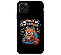 Red Panda Gaming Can't Hear You I'm Gaming Red Panda Coque pour iPhone 11 Pro Max