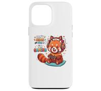 Red Panda Gaming Can't Hear You I'm Gaming Red Panda Coque pour iPhone 13 Pro Max