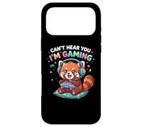 Red Panda Gaming Can't Hear You I'm Gaming Red Panda Coque pour iPhone 17 Pro Max