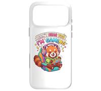 Red Panda Gaming Can't Hear You I'm Gaming Red Panda Coque pour iPhone 17 Pro Max