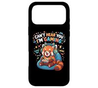 Red Panda Gaming Can't Hear You I'm Gaming Red Panda Coque pour iPhone 17 Pro Max