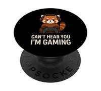 Red Panda ne vous entend pas, je suis un joueur de jeux vidéo PopSockets PopGrip Adhésif