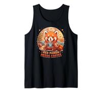 Red Panda Needs Coffee Red Panda Girls Kids Débardeur