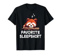 Red Panda Pandas Pyjama de nuit pour dormir T-Shirt