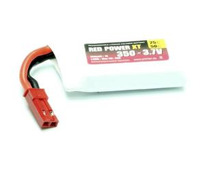 Red Power Batterie pour modélisme (LiPo) 3,7 V 350 mAh 25 C étui Souple JST, Bec