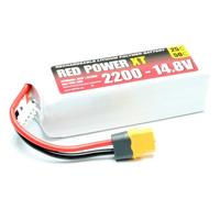 RED POWER LiPo Batterie RED POWER XT 2200 - 14,8V / 15420