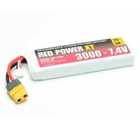 RED POWER LiPo Batterie RED POWER XT 3000 - 7,4V / 15424