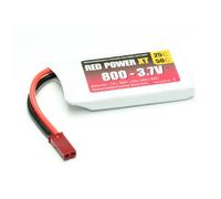 RedPower Pack de batterie LiPo 3,7 V 800 mAh 25 C Softcase JST BEC