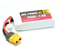 Red Power Pack de batterie (LiPo) 7.4 V 1500 mAh Softcase XT60