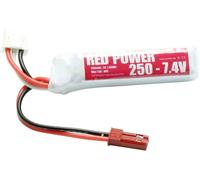 Red Power Pack de batterie (LiPo) 7.4 V 250 mAh Softcase JST