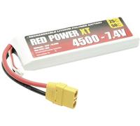 Red Power Pack de batterie (LiPo) 7.4 V 4500 mAh 25 C Softcase XT90