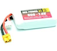Red Power Pack de batterie (LiPo) 7.4 V 800 mAh 25 C Softcase XT30