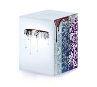 Red Queen 10th Anniversary Deluxe 5-book Box Set with stenciled edges: Red Queen, Glass Sword, King's Cage, War Storm, Broken Throne