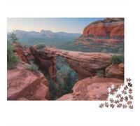 Red Rock Canyon au Lever du Soleil Puzzle pour Adultes 1000 Pièces, Le Paysage Jeux Éducatifs Et Défiant, Cadeau Exquis Et Décoration 38x26cm/1000pcs