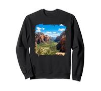 Red Rock Canyon Valley Paysage panoramique Vue sur la rivière Sweatshirt