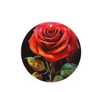 Red Rose Art Lot de 4 désodorisants de voiture durables pour homme et femme - Tablettes d'aromathérapie à suspendre - Parfum lavande