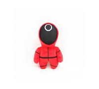 (Red Round)Peluche Squid Game Garde Rouge Ouvrier Personnel Front Man 001 456 218 poupée en peluche