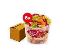 Red Ruban Bonbons Sucette, boîte, pack de 6 x 100 Pcs Boîte)