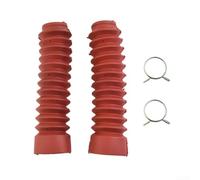 Red Rubber Front Fork Dust Cover 200mm for pour honda Red Rubber