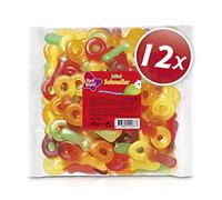 Red Sachet de ruban bonbons Sucette, pack de 12 (12 x 500 g)