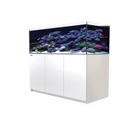 RED SEA-Aquarium eau de mer avec un meuble coloris blanc certifié FSC Reefer™ XL 525 Red Sea - 150 x 57,5 x 142 cm