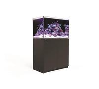RED SEA-Aquarium eau de mer avec un meuble coloris noir Reefer™ 250 Red Sea - 90 x 50 x 140 cm