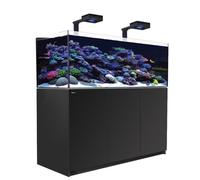 RED SEA-Aquarium eau de mer avec un meuble coloris noir Reefer™ Deluxe XL 525 Red Sea - 150 x 57,5 x 142 cm