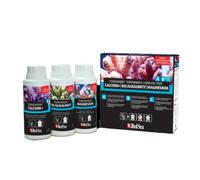 RED SEA-Kit de suppléments pour nano aquarium RED SEA - Ca, KH, Mg - 3x250 ml
