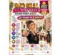 Red Seal Hairstylist Exam Prep 2027: Get Ready in 2 Weeks | 1,440 Unique Questions | 12 Full-Length Mocks | 600 Flashcards | 20 Video Tutorials | Complete 4-in-1 Canadian Study System