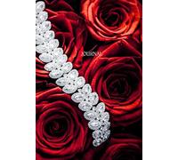 "Red Seraphine": A Celestial Rose Journal for Passionate Souls