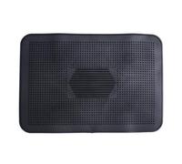 RED SIGN 1 tapis PVC 50x35cm. Noir