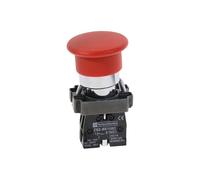 Red Sign Momentary Mushroom Push Button Switch 1 NC XB2-BC42 Control switch