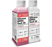Red Silicone Rubber For Moulding 1:1 R Pro Tech 33, 100% Safe And Non-Toxic With Platinum Catalyst (500 Gr)