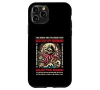 Red Sky at Morning Sailors Take Warning Pirate Design Coque pour iPhone 11 Pro