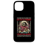 Red Sky at Morning Sailors Take Warning Pirate Design Coque pour iPhone 13