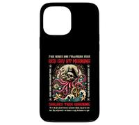 Red Sky at Morning Sailors Take Warning Pirate Design Coque pour iPhone 13 Pro Max