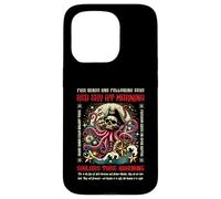 Red Sky at Morning Sailors Take Warning Pirate Design Coque pour iPhone 15 Pro