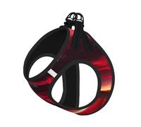 Red Sky At Night Harnais réfléchissant pour chien Motif étoilé