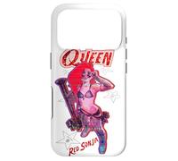 Red Sonja Ben Caldwell Comic Synthwave Queen Starlet Glitch Coque pour iPhone 17 Pro