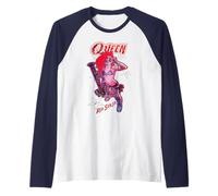 Red Sonja Ben Caldwell Comic Synthwave Queen Starlet Glitch Manche Raglan