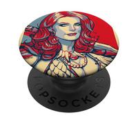 Red Sonja Frank Cho Icône Propagande rousse Croisade Reines PopSockets PopGrip Adhésif