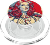 Red Sonja Frank Cho Icône Propagande rousse Croisade Reines PopSockets PopGrip pour MagSafe