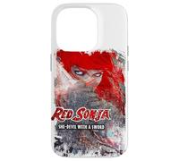 Red Sonja Jenny Frison Bande dessinée She-Devil Warrior Épée Coque pour iPhone 14 Pro
