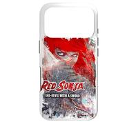 Red Sonja Jenny Frison Bande dessinée She-Devil Warrior Épée Coque pour iPhone 17 Pro