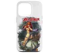 Red Sonja Marc Silvestri Couverture de Bande dessinée She-Devil Woman Warrior Coque pour iPhone 13 Pro