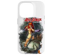 Red Sonja Marc Silvestri Couverture de Bande dessinée She-Devil Woman Warrior Coque pour iPhone 14 Pro