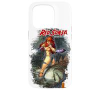 Red Sonja Marc Silvestri Couverture de Bande dessinée She-Devil Woman Warrior Coque pour iPhone 15 Pro